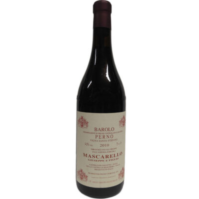 Barolo Perno Vigna Santo Stefano 2018 Giuseppe Mascarello