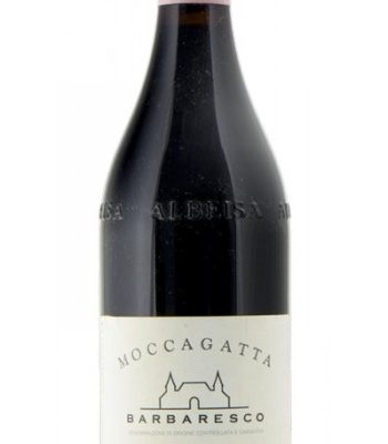 Barbaresco Bric Balin 2016 Moccagatta etichetta leggermente macchiata da gocce di vino