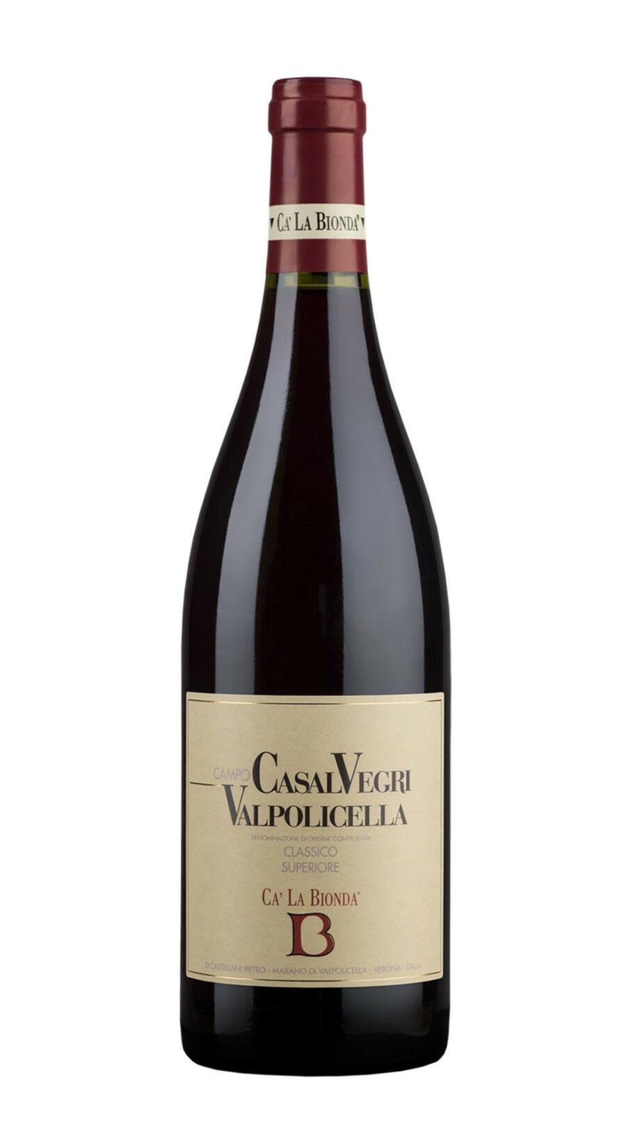 Valpolicella Ripasso 2019 Classico Superiore Ca' la Bionda