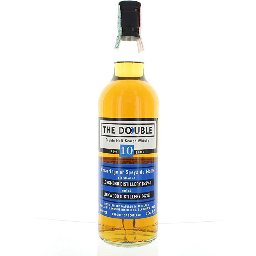 The Double 10 Years Longmorn + Linkwood Distillery Langside Whisky