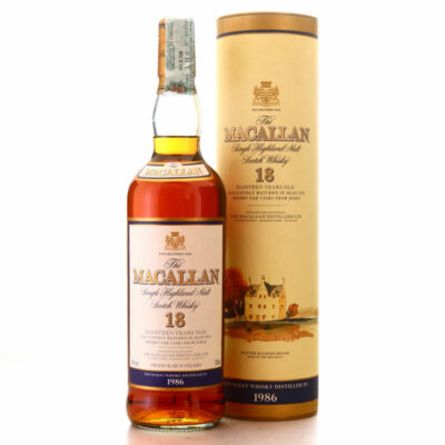 Macallan 1986 aged 18 years