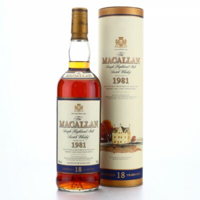 Macallan 1981 aged 18 years