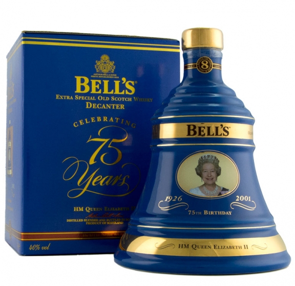 Bell's the queen's 75th Birthday decanter