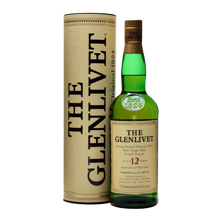 The Glenlivet 12 years Aged only in Oak Casks 1 Litre anni 90 Whisky