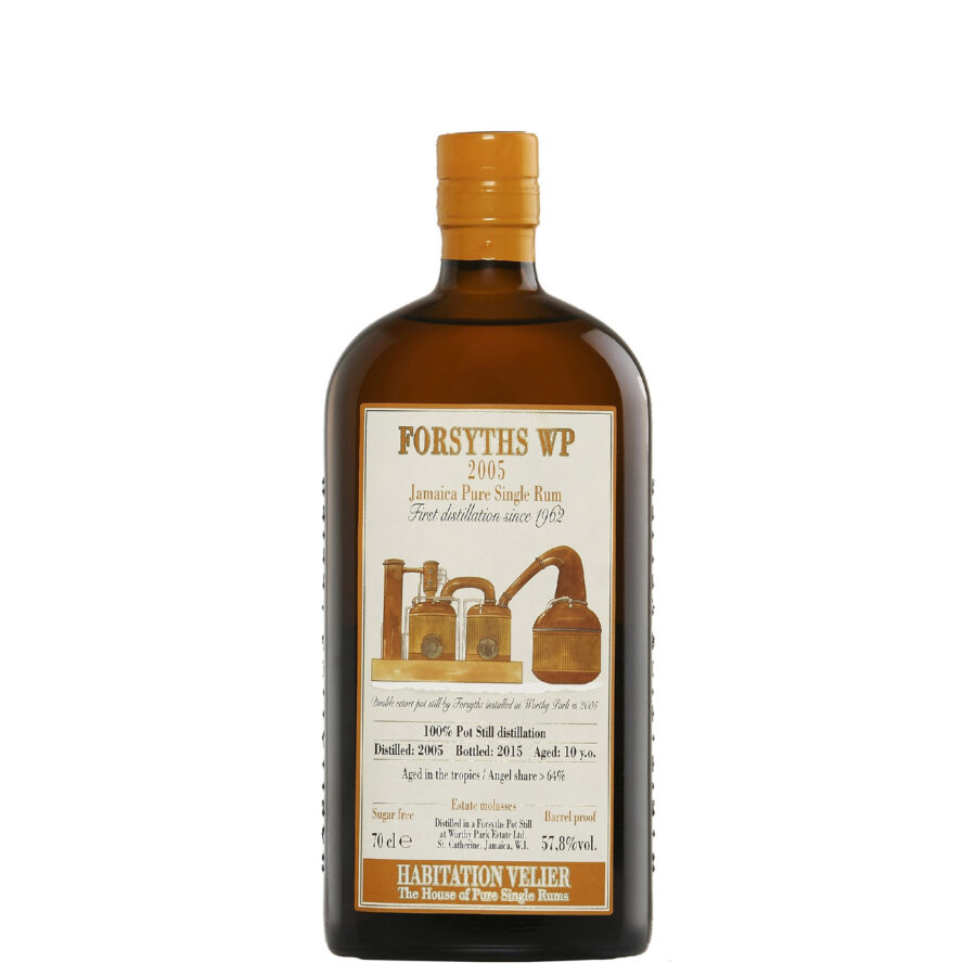 Forsyths wp 2005 Jamaica Pure Single Rum Habitation Velier