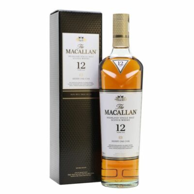 Macallan 12 Years Whisky cherry oak from Jerez Spain