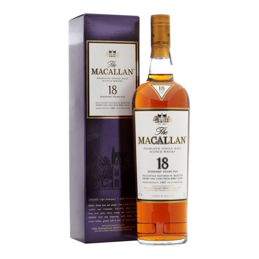 Macallan 1997 aged 18 years Whisky
