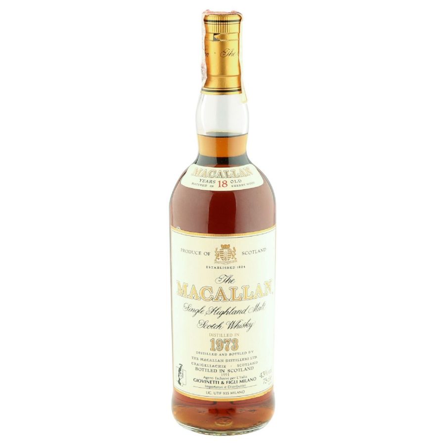 Macallan 1973 aged 18 years Whisky