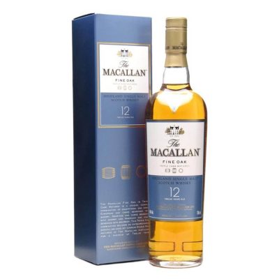 Macallan fine oak Triple cask Matured 12 Years Whisky