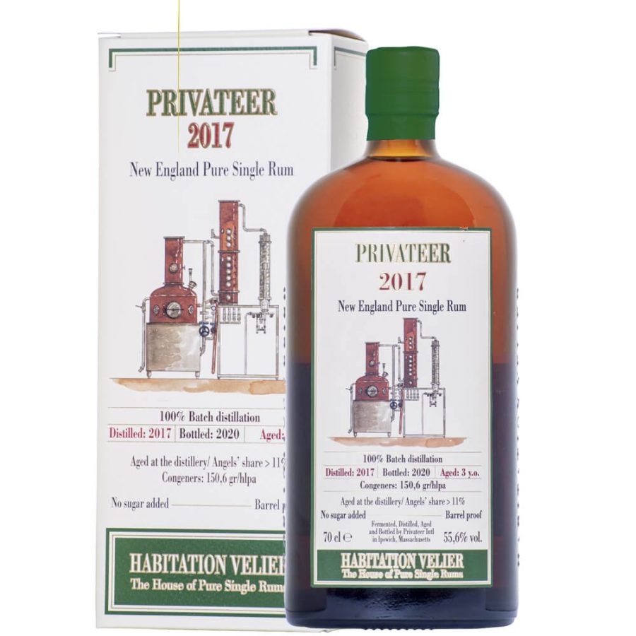 Privater 2017 new England Pure Single Rum 3 years old Habitation Velier