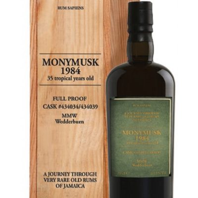 Monymusk 1984 63.1% 35 Tropical years old Rum Sapiens