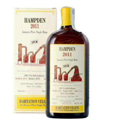 Hampden 2011 LFCH Jamaica Pure Single Rum Habitation Velier