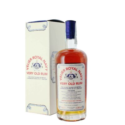 Velier Royal Navy Rum Blend Trinidad (20 years) Guyana (15 years) Jamaica (12 years)  Average Age 17,42 Years