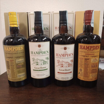 4 Hampdem: Base, Distillery Edition 2020, Distillery Edition, Overproof