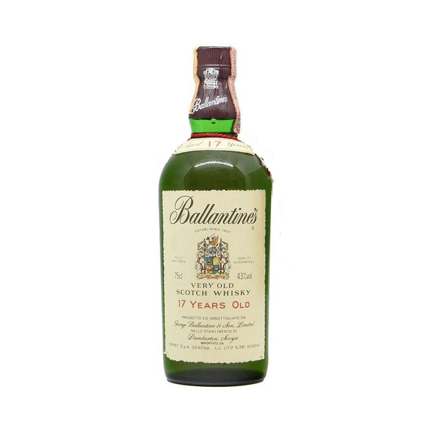 Ballantines 17 years old Scotch Whisky Vintage 75cl