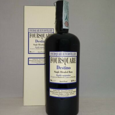 Destino foursquare Single Blended rum Double Maturation