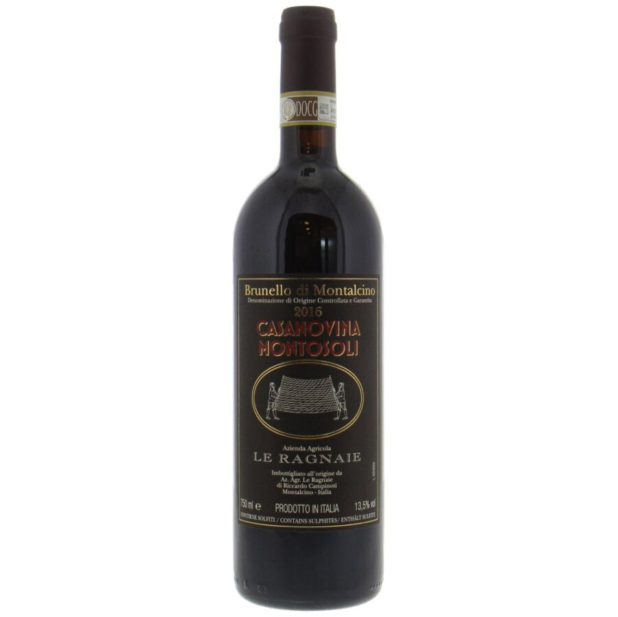 Brunello di Montalcino 2016 Casanovina Montosoli Le Ragnaie