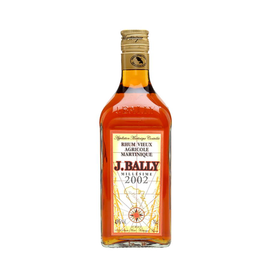 J. Bally 2002 Rum Vieux Agricole Martinique Millesimé