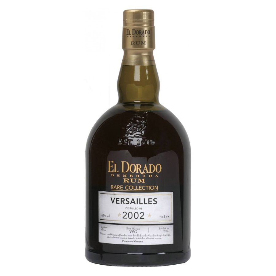 Rare Collection Versailles 2002 – El Dorado Demerara Rum
