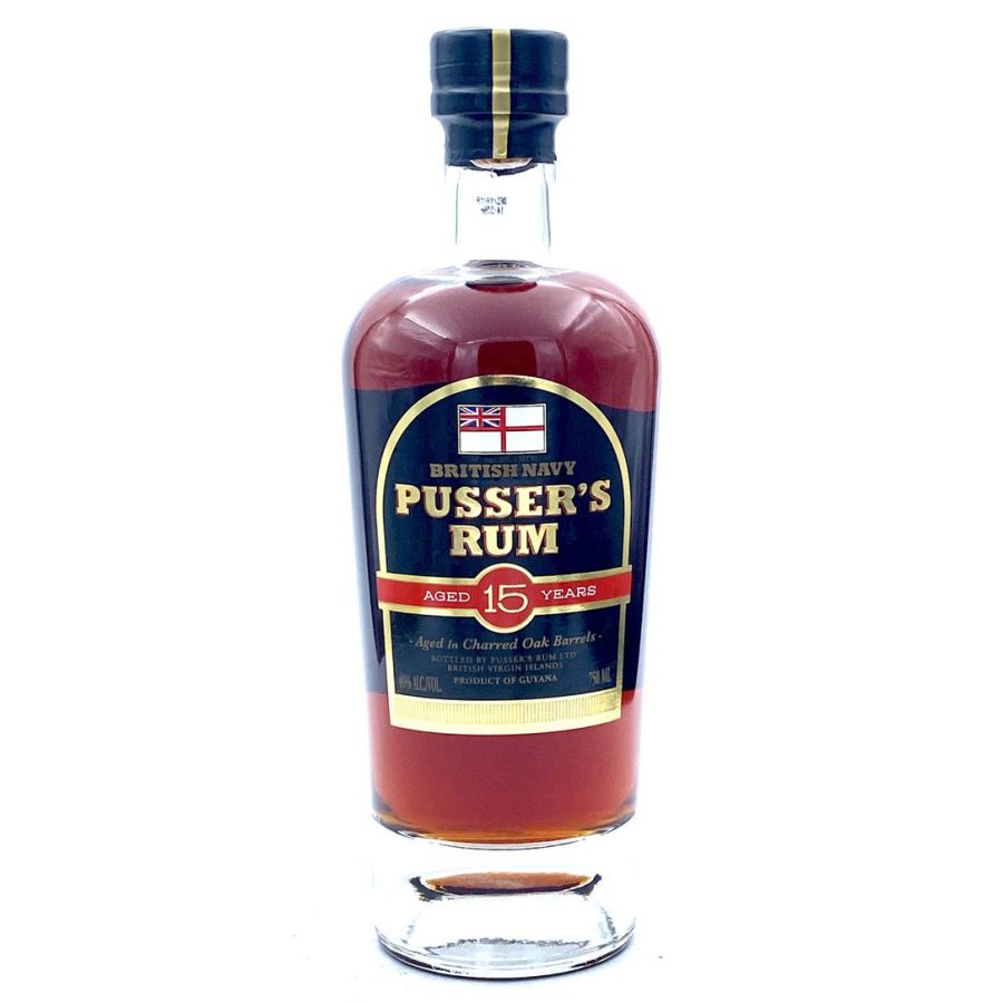 British Navy Pusser's rum aged 15 years