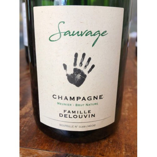 Champagne Sauvage Brut Nature Famille Delouvin