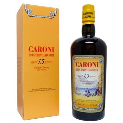 Caroni 100% Trinidad Rum 15 yeras old with box