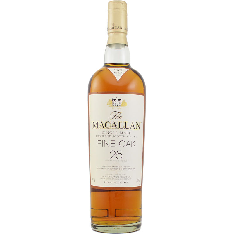 Macallan Fine Oak 25 Years Old