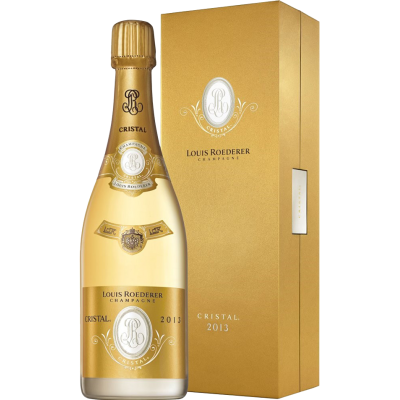Cristal Champagne 2013 Millésime with box Louis Roederer