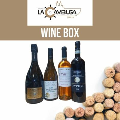 Toscana dinner box (4 bottles) Frescobaldi - Monsanto- Fattoi
