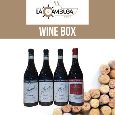 Barolo Fenocchio 2016 Box (4 Bottles)