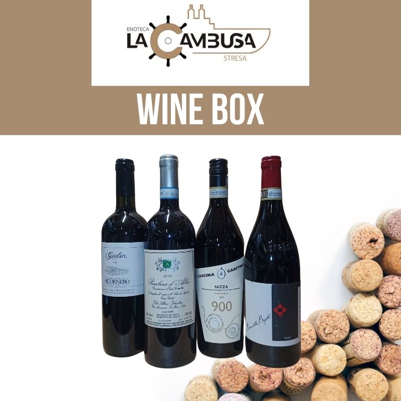 Barbera Box (4 Bottles)  Accornero - Elio Altare - Cascina Garitina - Braida