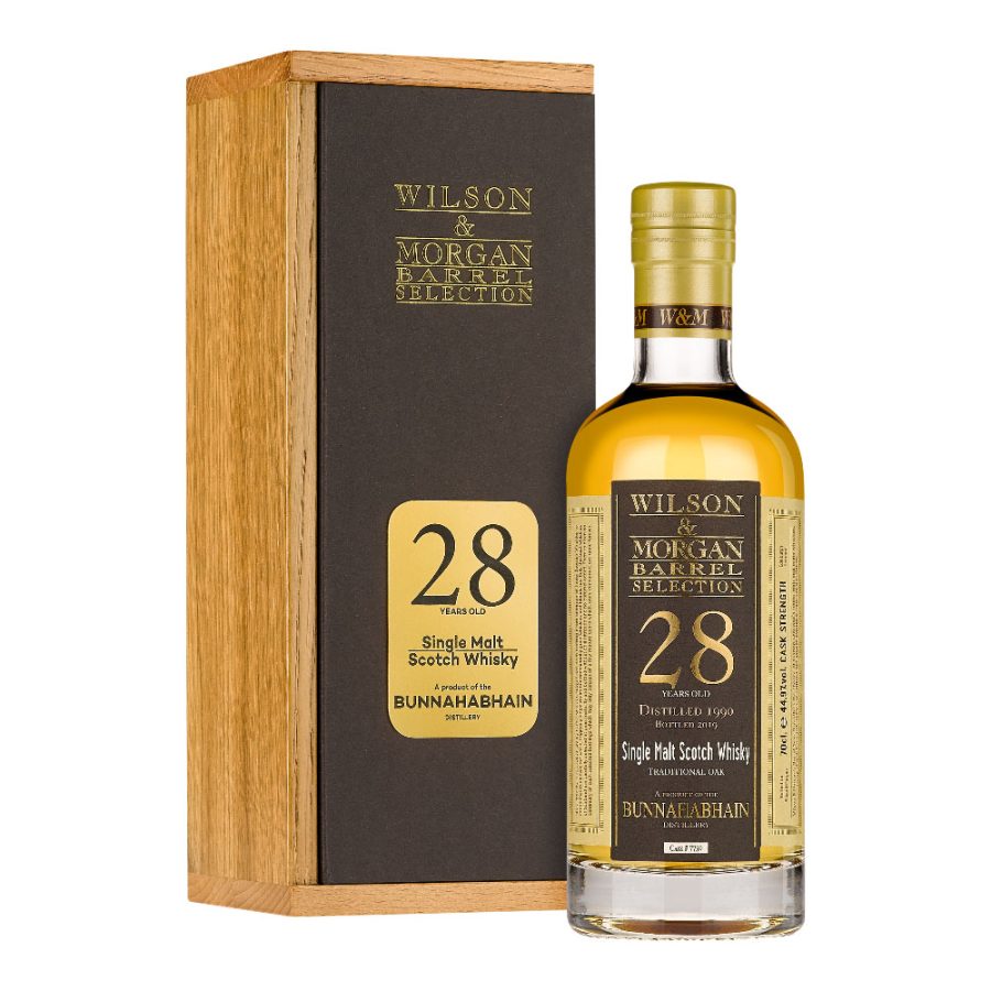 Wilson & Morgan barrel selection 28 Years Old distilled 1990 Bunnahabhain Whisky