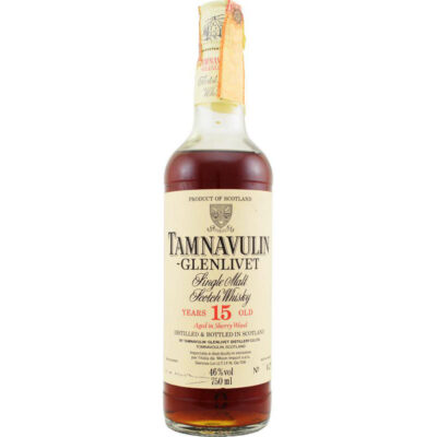 Tamnavulin Glenlivet 15 Years Old Sherry Wood Tamnavulin distillery