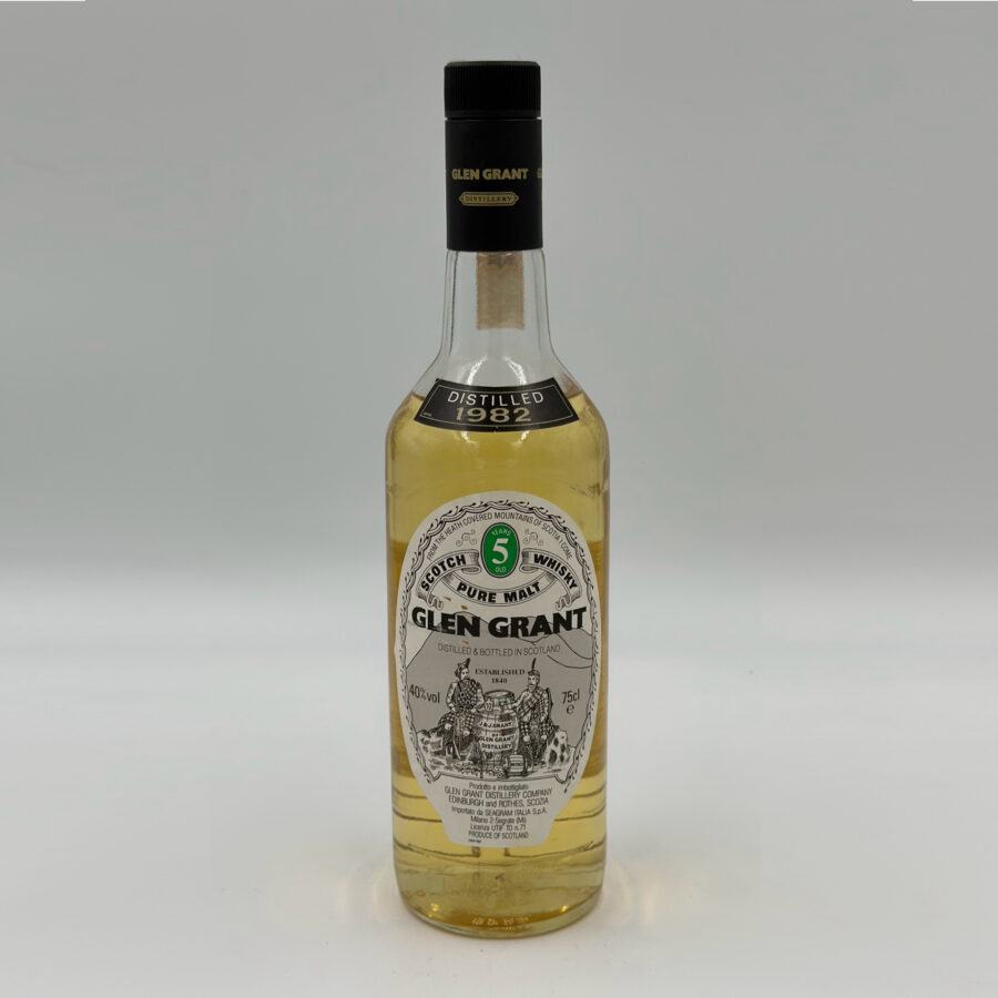 Glen Grant 1982 Low Level Scotch Whisky Pure Malt 5 Years Old