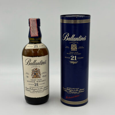 Ballantines 21 years old Scotch Whisky 1827 Vintage 0,7lt