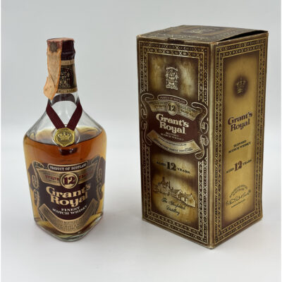 Grant's Royal 12 Years Old Finest Scotch Whisky 75 cl (low level)