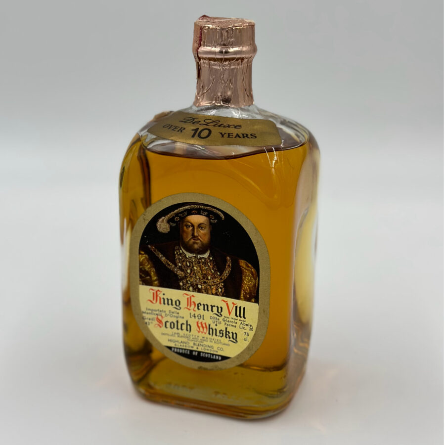 King Henry VIII De Luxe 10 Years Scotch Whisky 75 cl