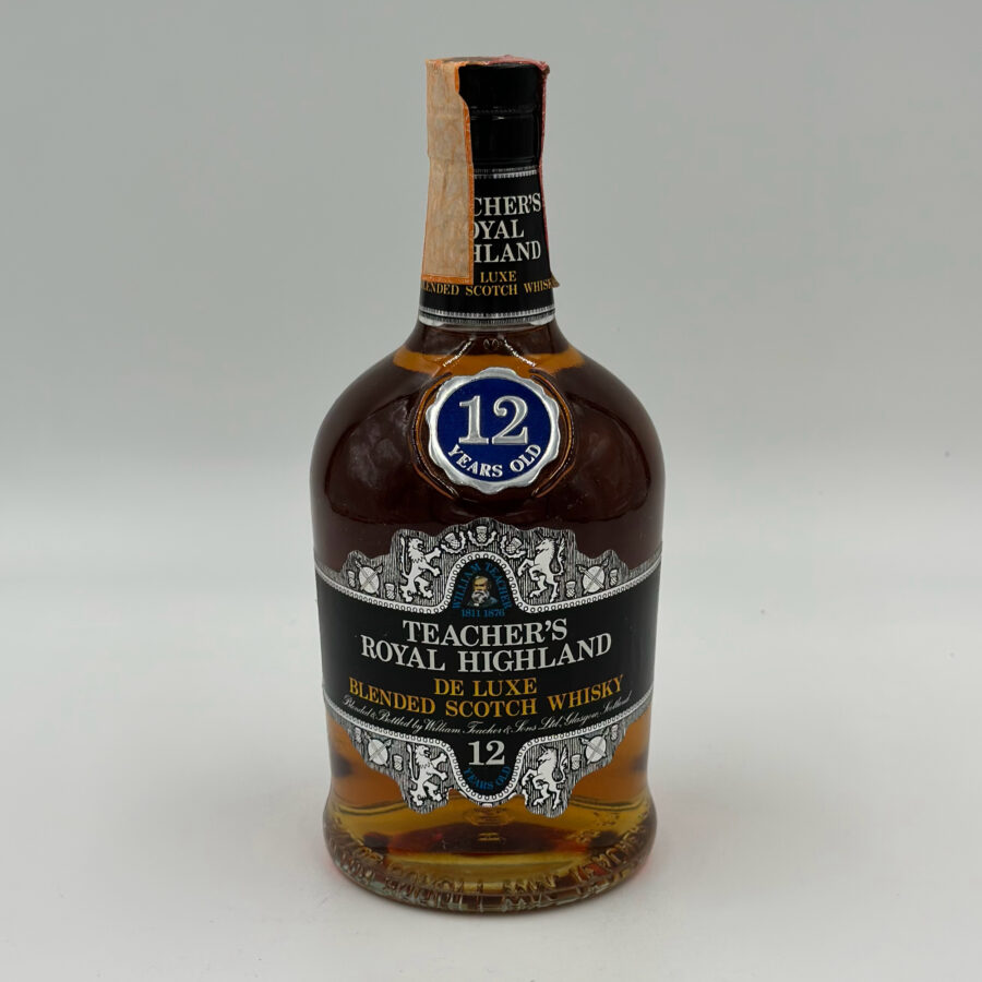 Teacher's Royal Highland 12 Years Old De Luxe Blended Scotch Whisky 75 cl