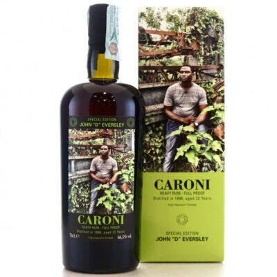 Caroni Rum John "D" Eversley Distilled 1996 age 22 Years 66,5%