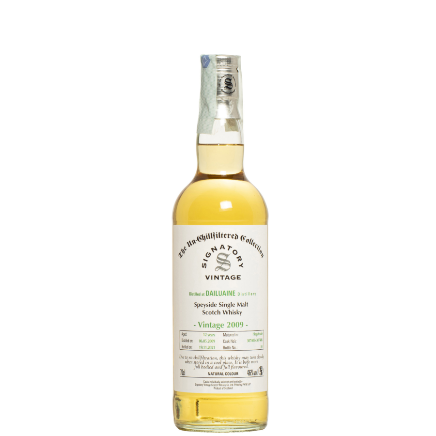 Signatory Vintage Dailuaine 2009 12 years Old Whisky