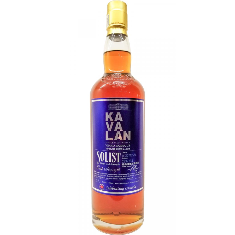 Kavalan Solist Single Malt Vinho Barrique (n° 221/238)