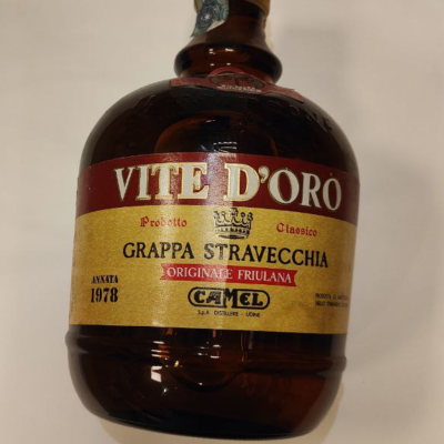 Grappa Stravecchia Vite D'Oro 1978