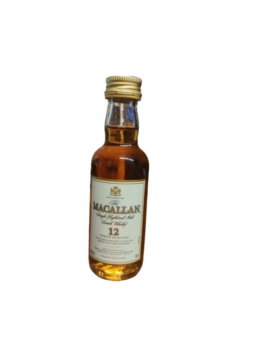 Macallan 12 Years Old Mignon 5Cl