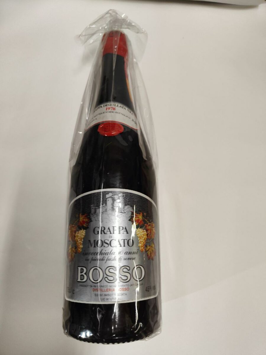 Grappa Di Moscato 1978 Bosso