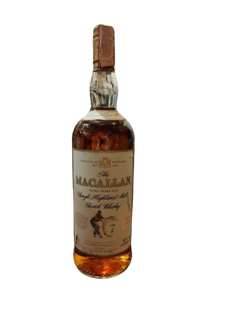 Macallan 7 Years OId Sherry Wood Giovinetti & Figli 1 liter (Nice level)