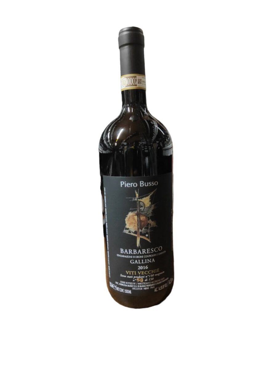 Barbaresco Gallina Viti Vecchie Magnum 2016 (N° 35/150) Piero Busso