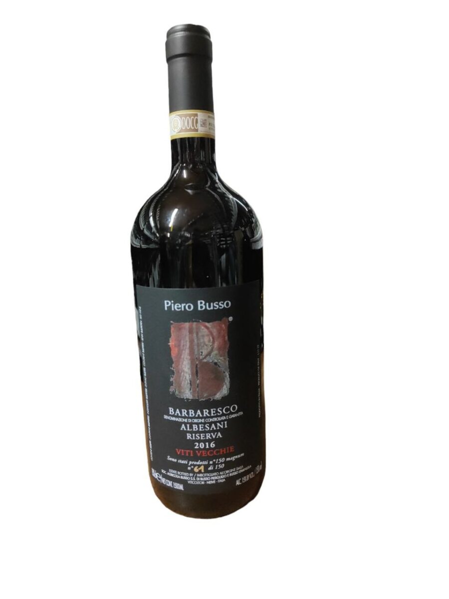 Barbaresco Albesani Viti Vecchie Magnum 2016 (N° 55/150) Piero Busso