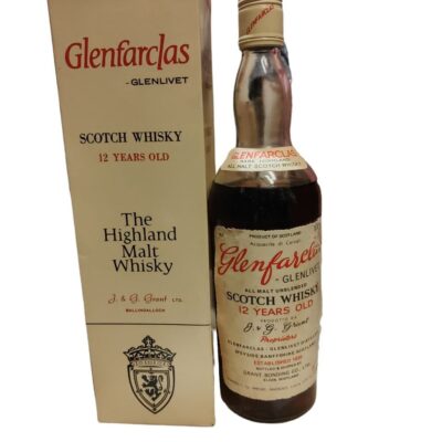 Glenfarclas Glenlivet Scotch Whisky 12 Years Old 0.75L (Low Level)