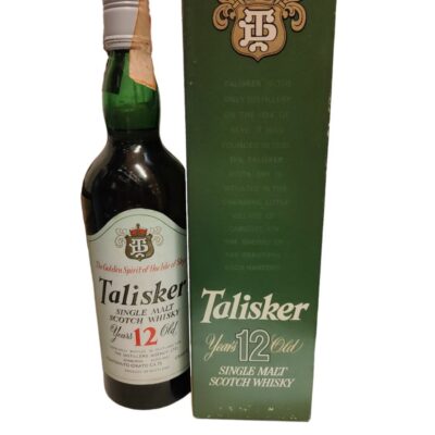 Talisker 12 Years Old Imported By Ennio Pescarmona