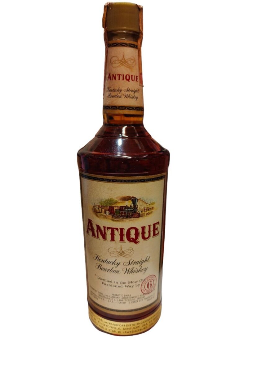 Antique Kentucky Bourbon Whisky 6 Years Old  0.75l Vintage Imported By R.B. Spa